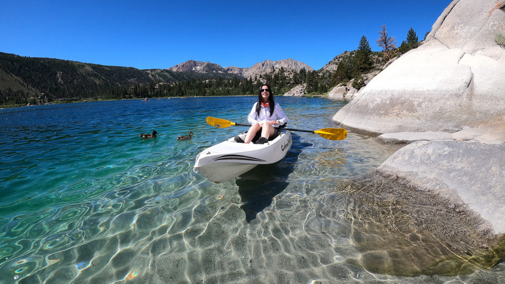 Kayaking June Lake